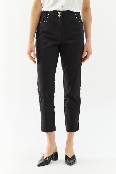 Pantalon Liso Negro Ma Griffe 11004224008102-1