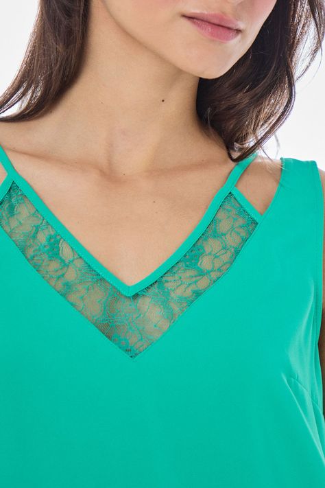 Blusa Lisa Verde iO 14020224086107-1