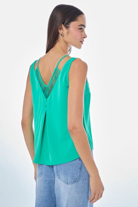 Blusa Lisa Verde iO 14020224086107-5