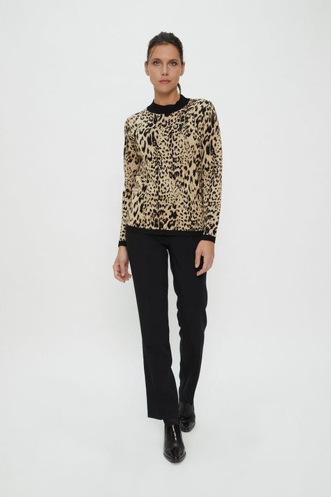 Sweater Fantasia Negro Ma Griffe 18702124007102-0