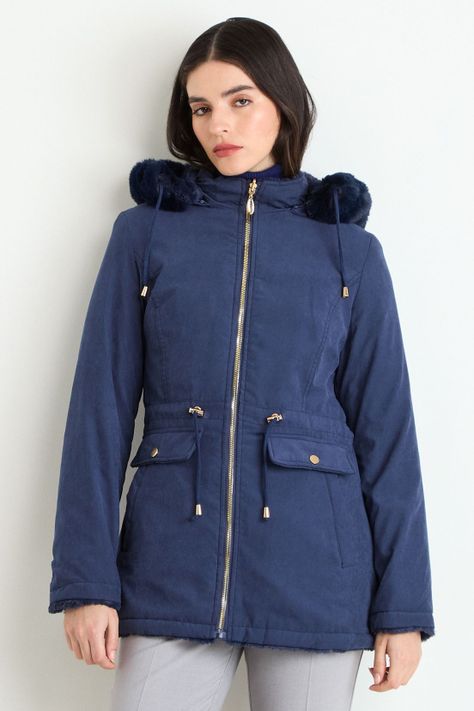 Chaqueton Liso Azul 17204224002104-0