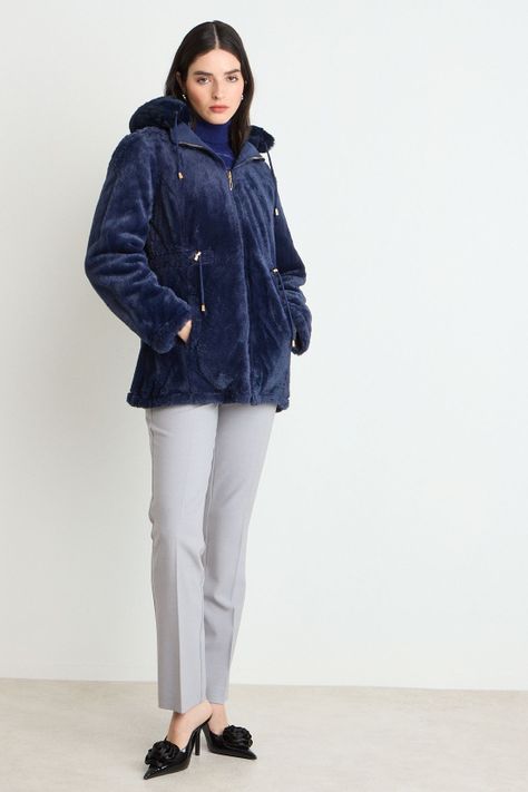Chaqueton Liso Azul 17204224002104-2