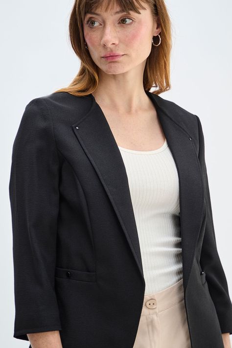 Blazer Liso Negro Ash 16004224018102-1