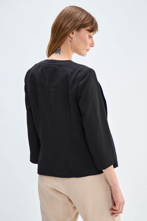 Blazer Liso Negro Ash 16004224018102-3