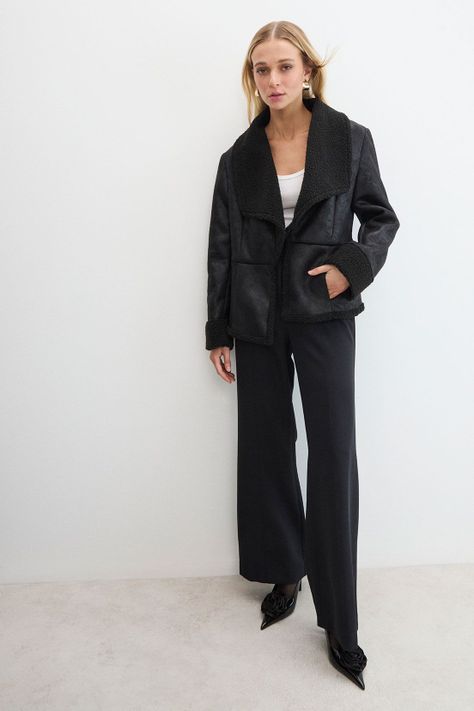 Casaca Lisa Negro 17504125002102-4