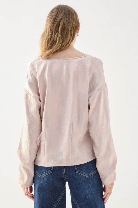 Blusa Manga Larga Fantasia Beige 14107125054106-3