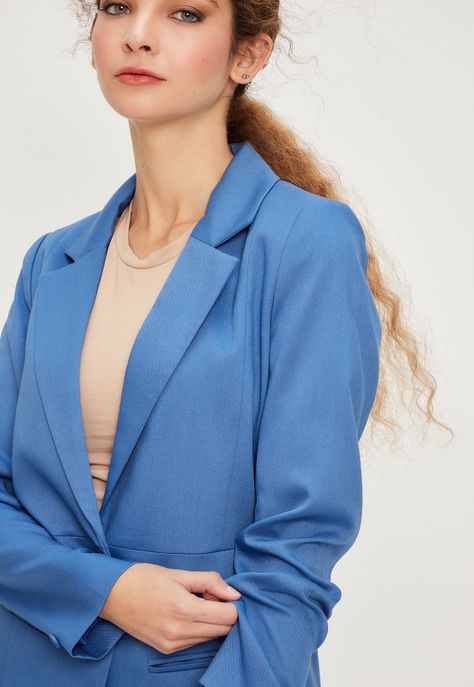 Blazer Liso Azul iO 16020224051134-2