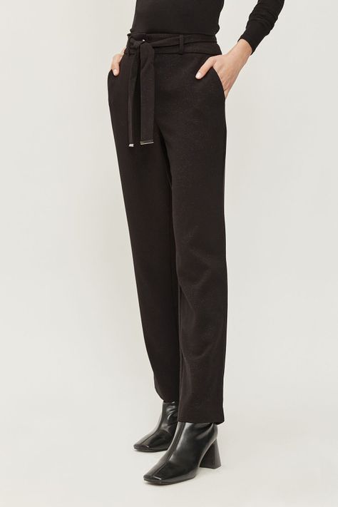 Pantalon Liso Negro Ash 11007224051102-2