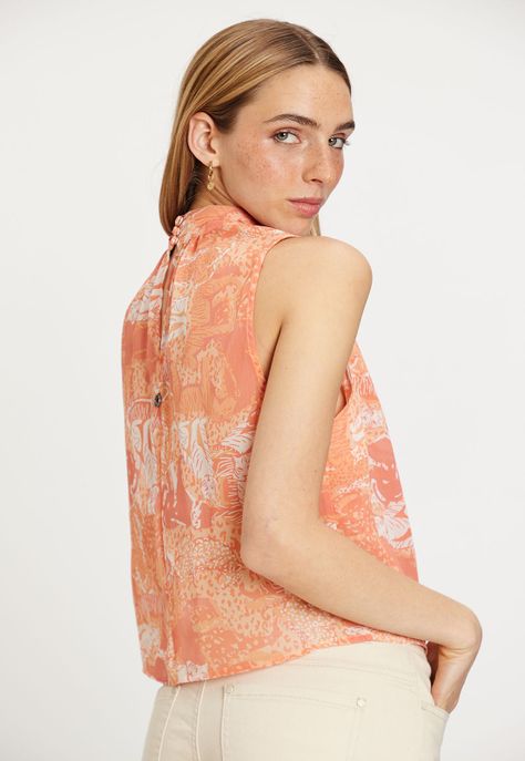 Blusa Fantasia Naranjo iO 14120224055114-3