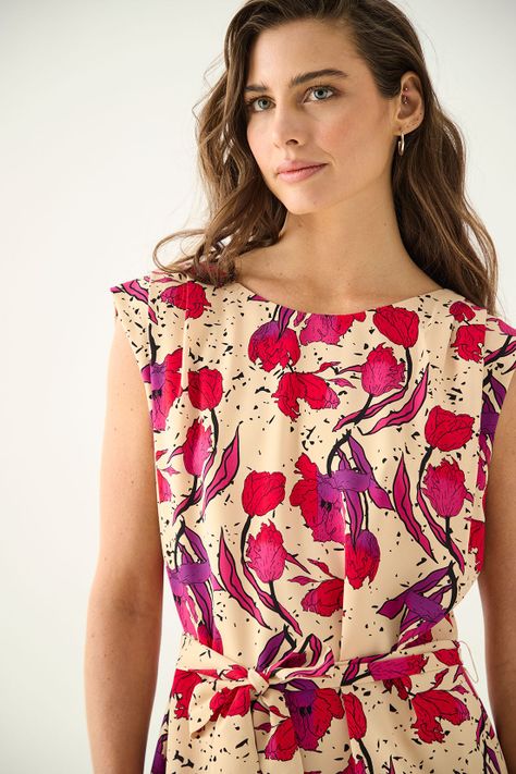 Vestido Estampado fucsia Ash 13107125051116-1