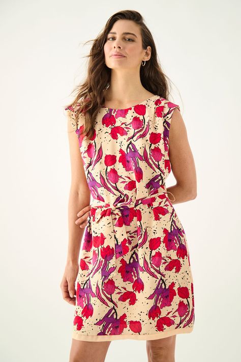 Vestido Estampado fucsia Ash 13107125051116-2