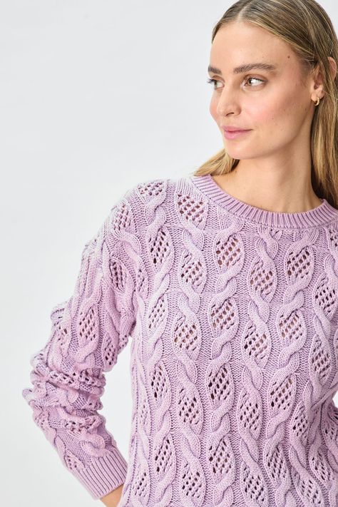 Sweater Liso Morado iO 18120125003121-0