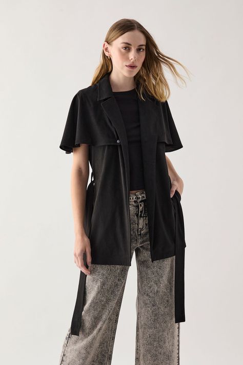 Impermeable Liso Negro 17407125050102-4
