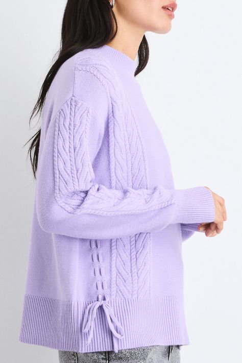 Sweater Liso Morado 18120125018211-1