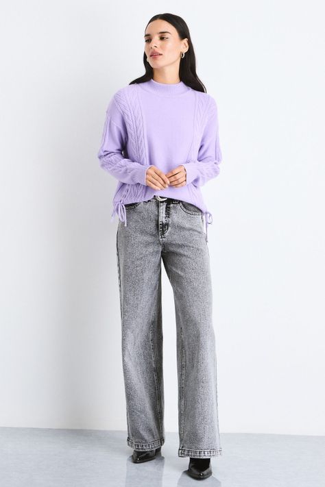 Sweater Liso Morado 18120125018211-4