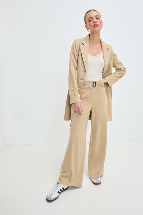 Pantalon Liso Beige 11004125004106-1