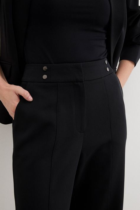 Pantalon Liso Negro 11007125057102-1