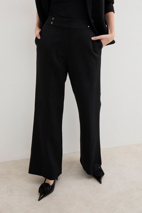 Pantalon Liso Negro 11007125057102-2