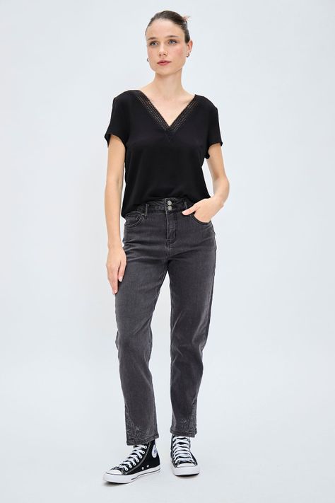 Blusa Lisa Negro iO 14020224084102-3