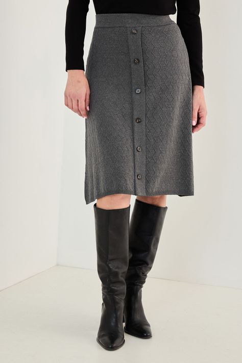 Falda Tejida Gris 12002125003163-1