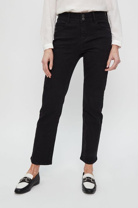 Jeans Liso Negro Ma Griffe 11302224002102-1