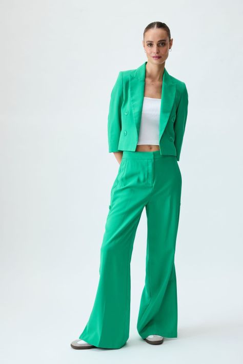 Blazer Liso verde musgo iO 16020125051107-2