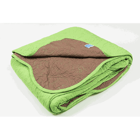 Cobertor Quilt Verde / Cafe King-0