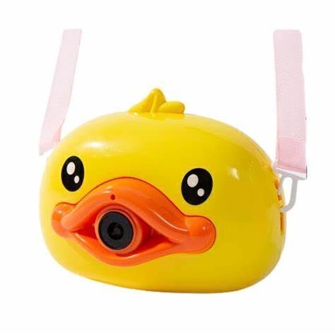 camara lanza burbujas diseño de pato-1