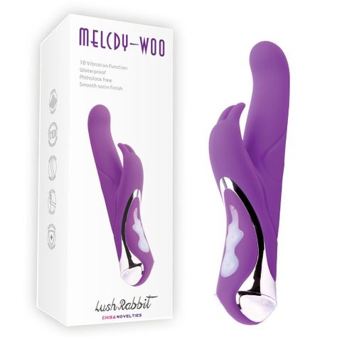 Vibrador Lush Rabbit Melody CHISA -0