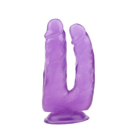 Dildo doble Joon D. Hi-Rubber 18-16 cm CHISA -1