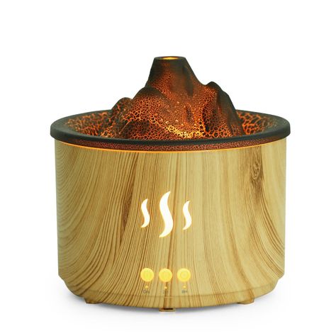 Humidificador Volcan De Aceite Esencial Aromas 400ml-0
