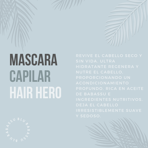 Mascara Tratamiento Hair Hero Nourishing Mask  265 ml-3