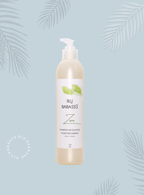 Shampoo Zero Sin Sulfatos  Pelo Graso 395 ml-1