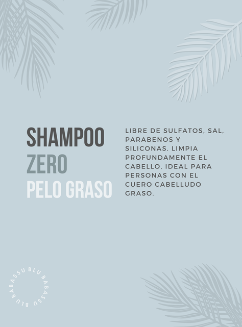 Shampoo Zero Sin Sulfatos  Pelo Graso 395 ml-2