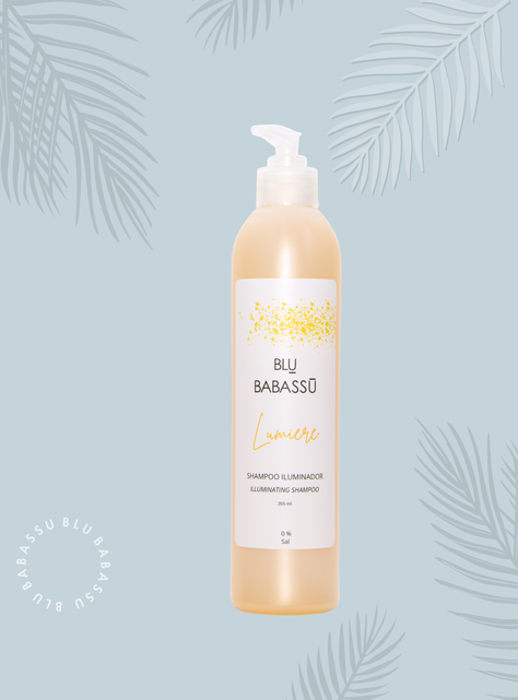 Shampoo  Lumiere Pelo Claro con Aceite de Babassu 395 ml-1