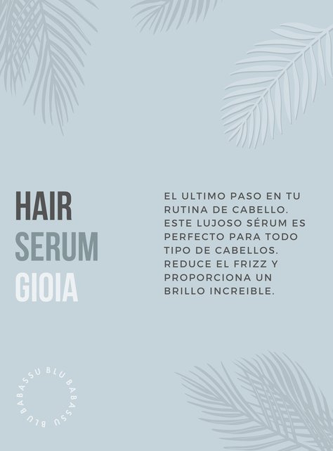 Hair Serum Gioia 50 ml BLU BABASSU-2