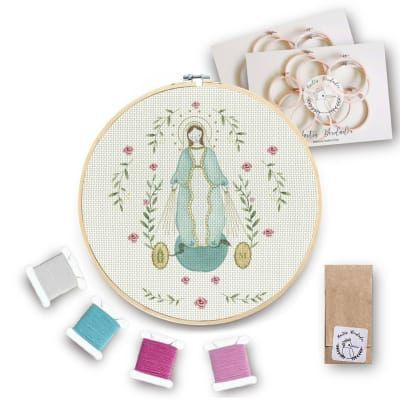 Kit de BordadoVirgen de los Rayos-0
