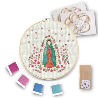Kit de Bordado Virgen de Guadalupe-0
