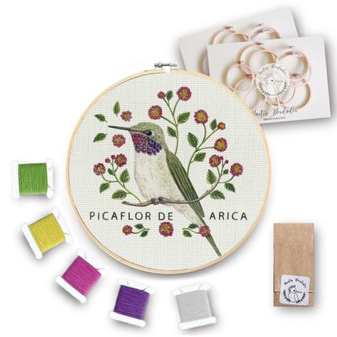 Kit de Bordado Picaflor de Arica-0