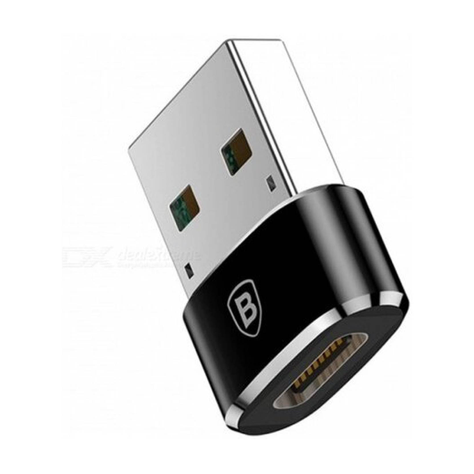Adaptador Baseus USB C a USB A CAA-0