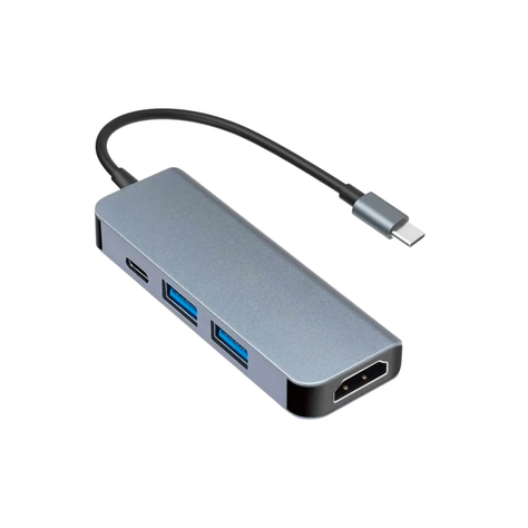 Adaptador Generico USB C HUB 4 en 1-0