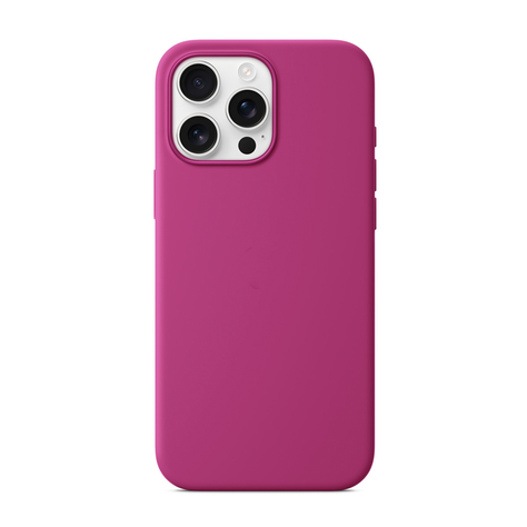 Carcasa Silicona iPhone 16 Pro Fucsia-0