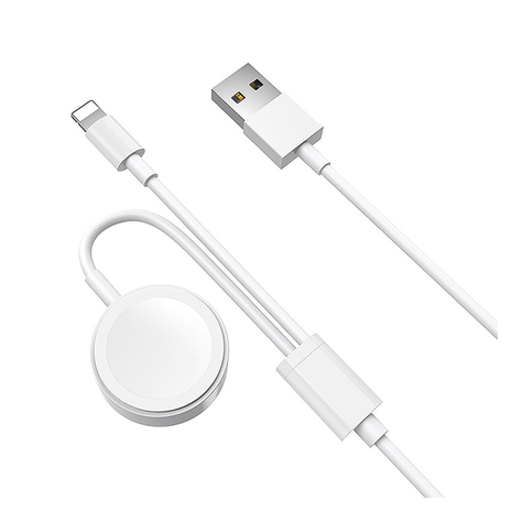 Cargador Generico Apple Watch Duo Blanco-0