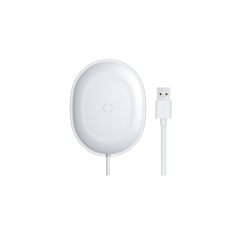 Cargador Inalambrico Baseus Jelly 15W Blanco-0