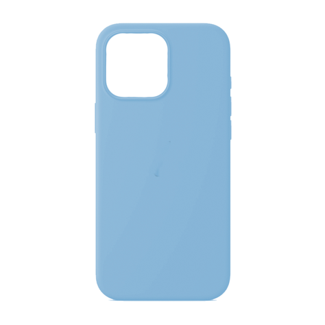 Carcasa Silicona iPhone 16 Pro Celeste-0