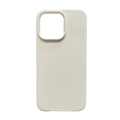 Carcasa Silicona iPhone 15 Pro Max Blanco-0