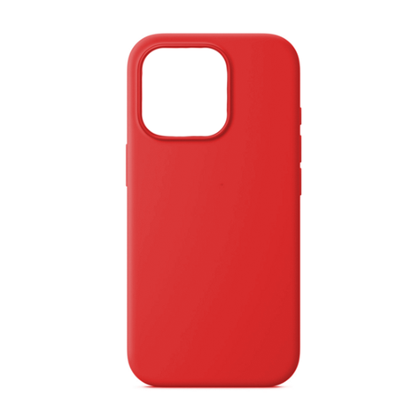 Carcasa Silicona iPhone 16 Pro Rojo-0