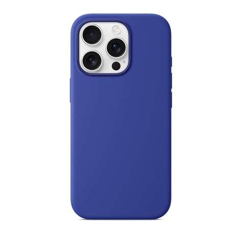 Carcasa Silicona iPhone 16 Pro Azul-0