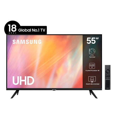 Smart Tv Samsung Series 7 Un55au7090gxzs Led Tizen 4k 55-0