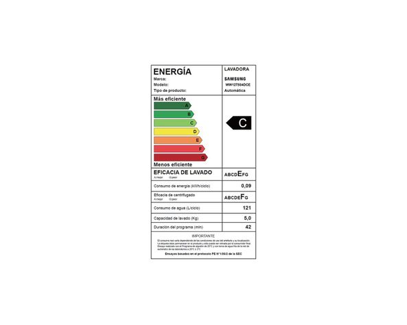 Lavadora 12 kg Digital Inverter WW12T - OPENBOX-8